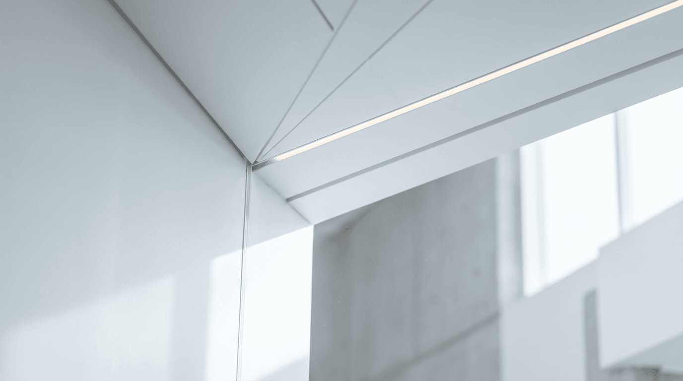 Finitions nettes autour d'une fenêtre rénovée